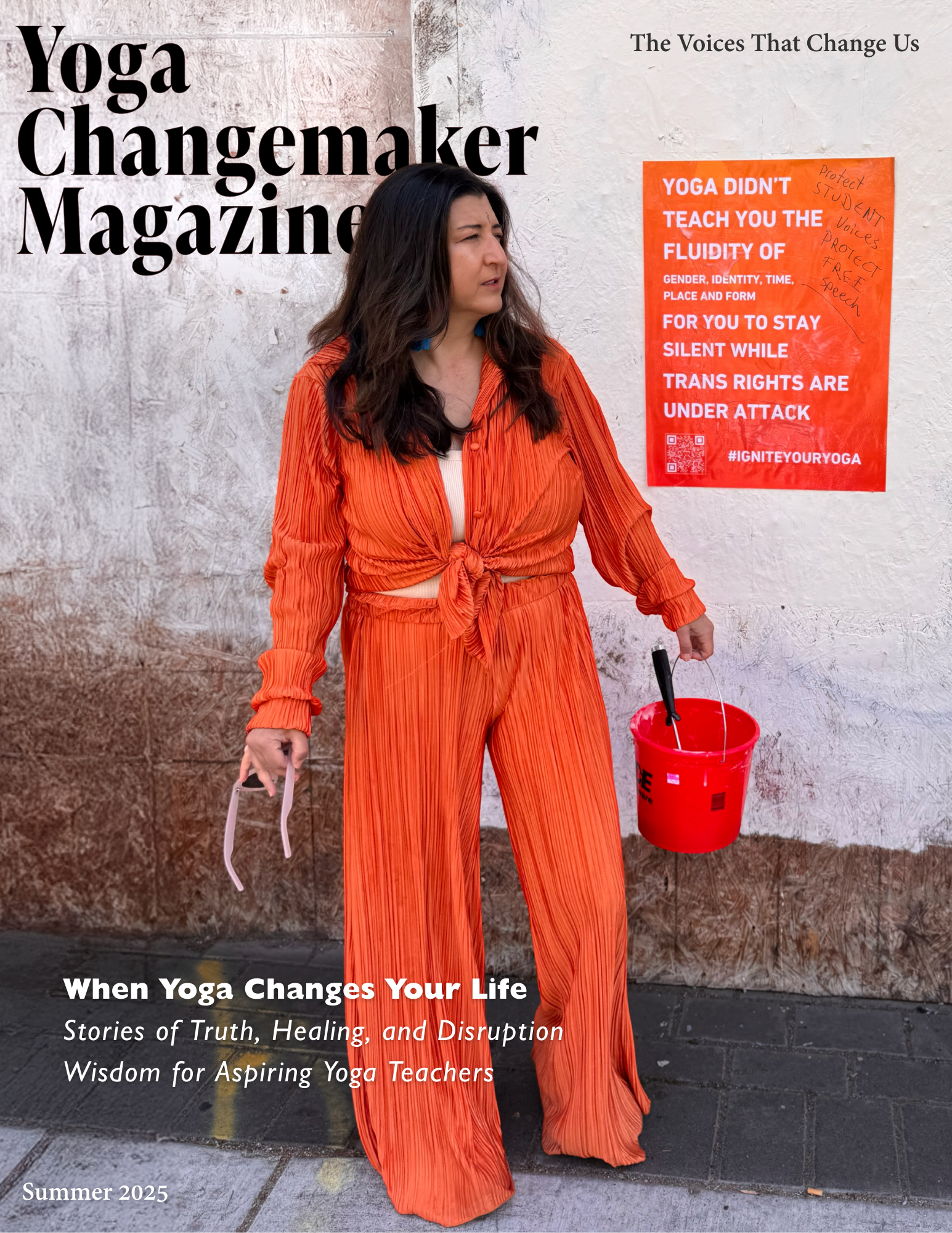 Yoga Changemaker Magazine 2025 Cover